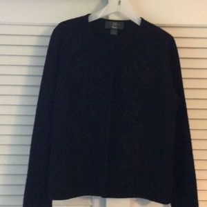Vintage Black Orvis Boiled Wool Dressy Jacket